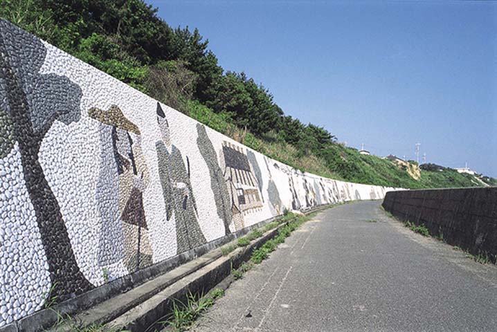 浜の散歩道